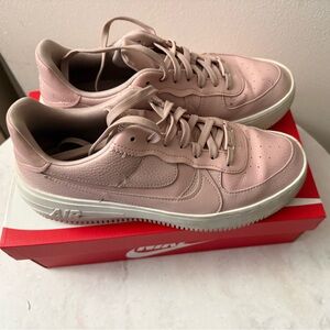 Nike Women's  Air force 1 womens size 10 Blush Sneakers